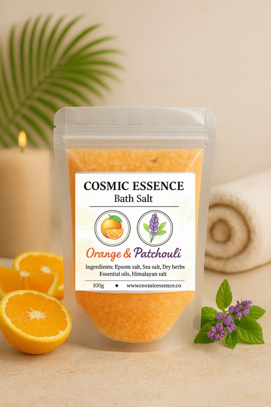 Orange & Patchouli Epsom Bath Salt