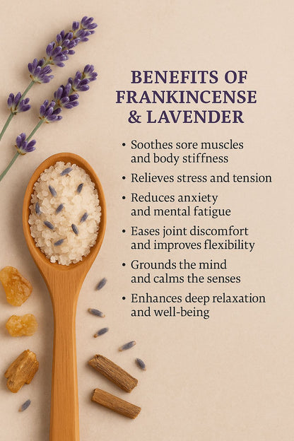 Frankincense & Lavender Epsom Bath Salt
